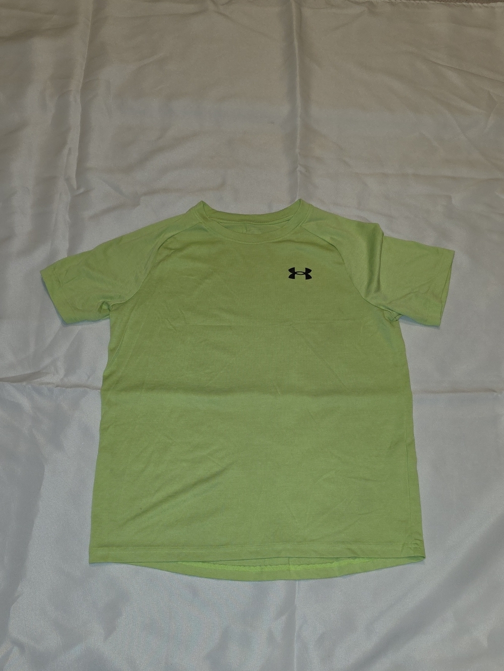 Under Armour Kids Lime Performance Short Sleeve Tee
